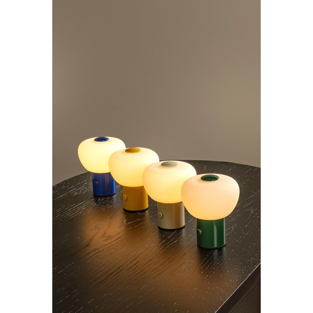 Wiederaufladbare Tischlampe Gustav Sandbraun Lucide 5411212442086