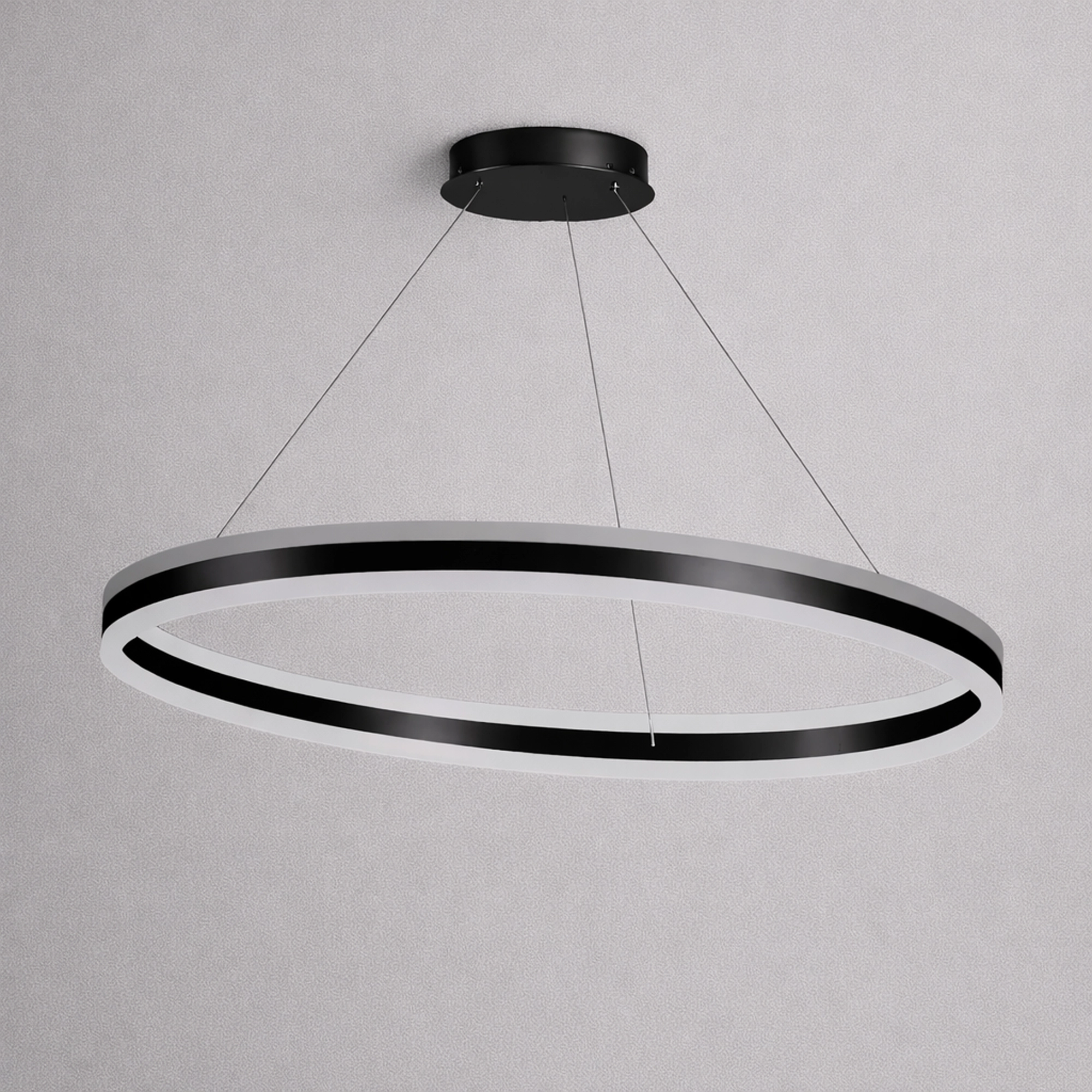 Design-Pendellampe Ada Ø 100 cm schwarz Lyora 5053423315478
