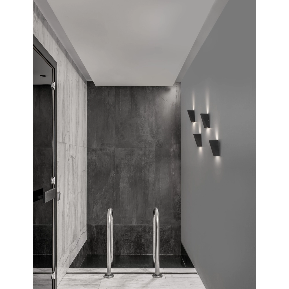 Design-Wandleuchte Miley schwarz Lyora 5212017423856