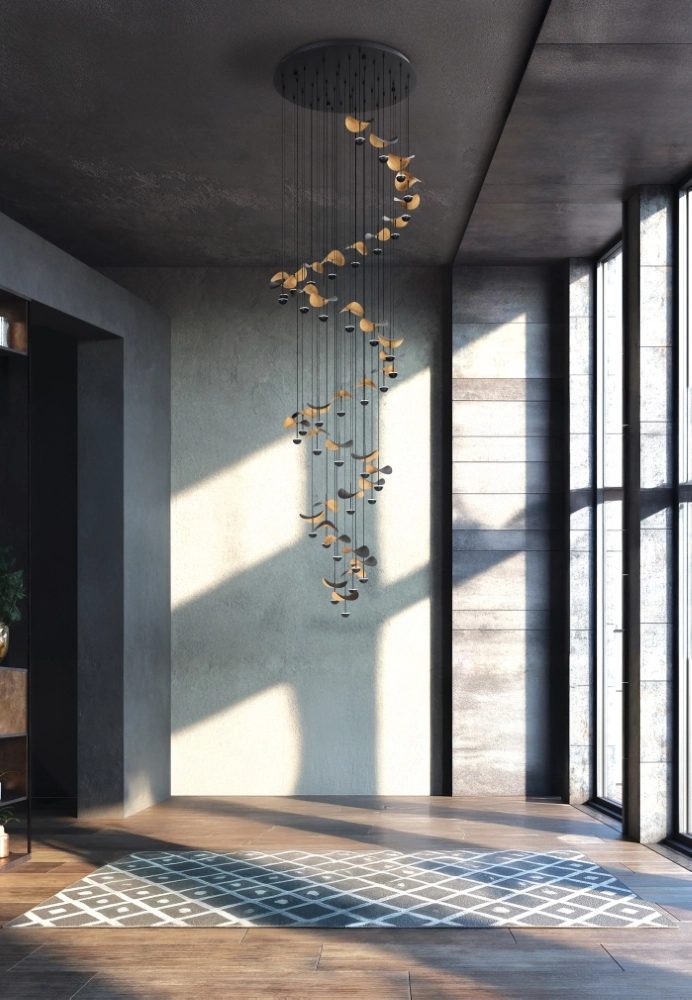 Vide Pendellampe Dracera Ø 82cm Stars of Light 9008606344192