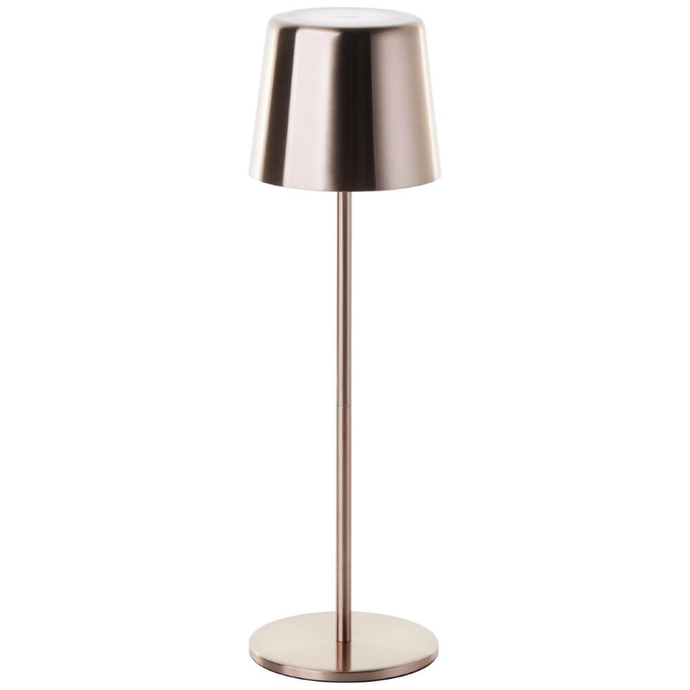 Wiederaufladbare Tischlampe Xaana Kupfer Brilliant 4004353441448