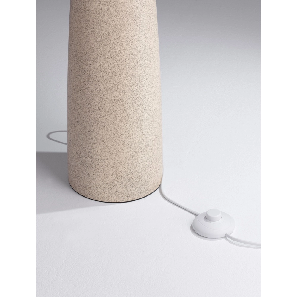 Stehlampe Mizu Creme mit weißer Kapuze Lyora 5212017468918