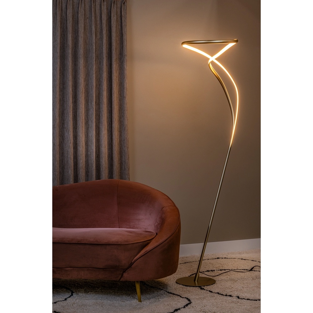 Stehlampe Sardana Design Gold Premium by Lucide 5411212560261