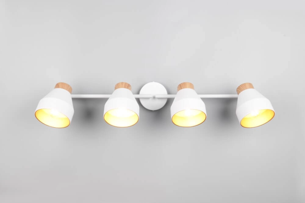 Design Deckenleuchte 4-flammig Valentin weiß Trio 4017807637441