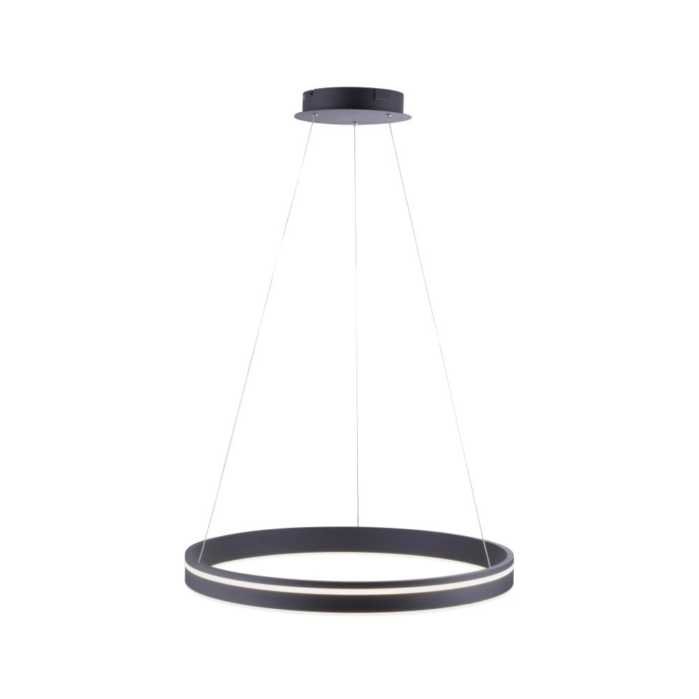 Hängelampe Q-Vito Ø 59 cm schwarz