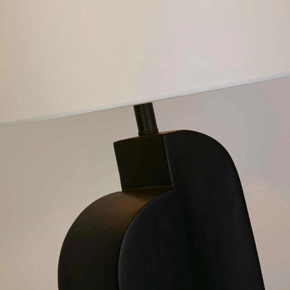 Design-Tischleuchte Perth schwarz Searchlight 5053423274119