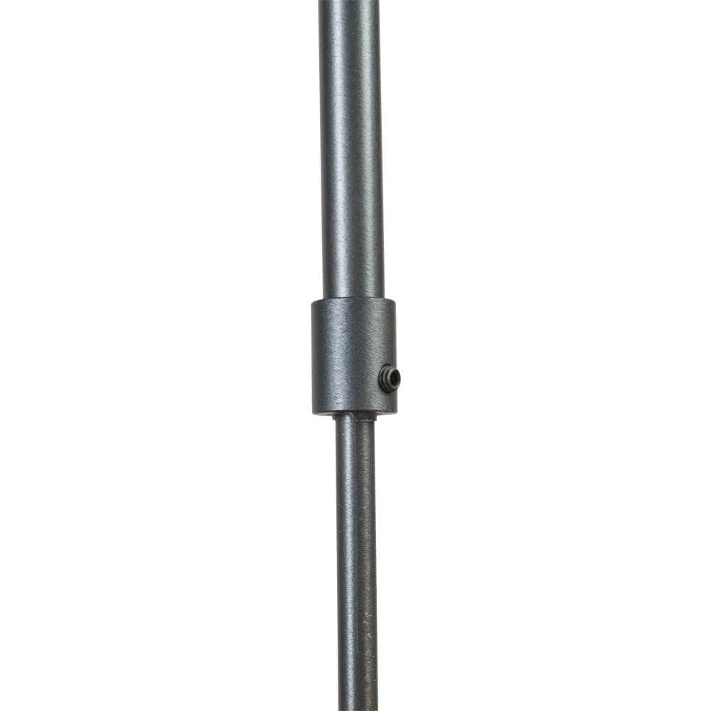 Schwarze Hängelampe Real 3 130cm mit Gold Masterlight 8718121214320