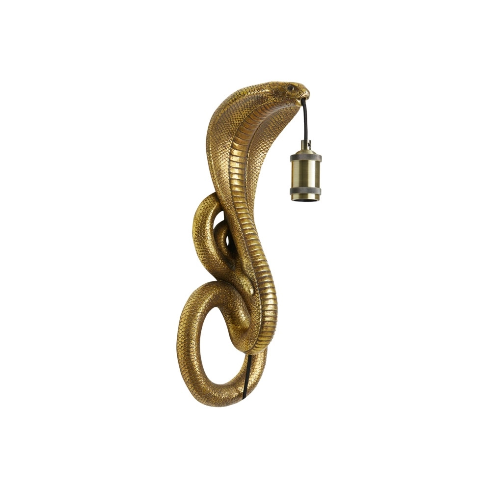 Wandlampe Snake Bronze Light & Living 8717807627393