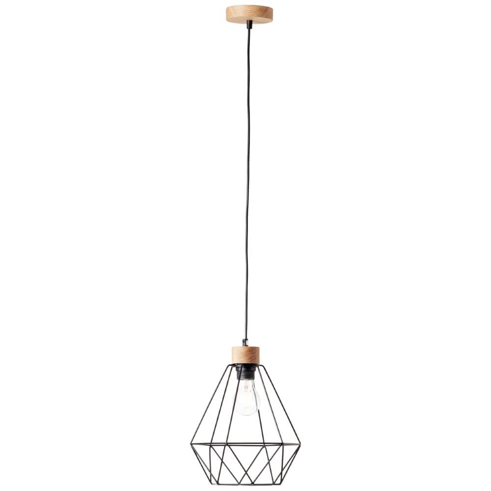 Ø 25cm Hängelampe Drewno ländlich Brilliant 4004353396465