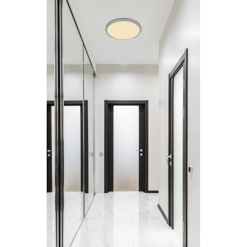 Deckenlicht Sapana Ø 29,4 cm Nickel Globo 9007371457410