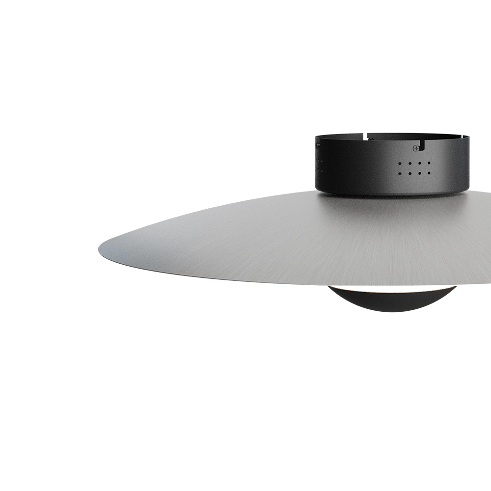 Deckenlampe Scala Ø 60 cm schwarz mit Nickel Masterlight 8718121397443