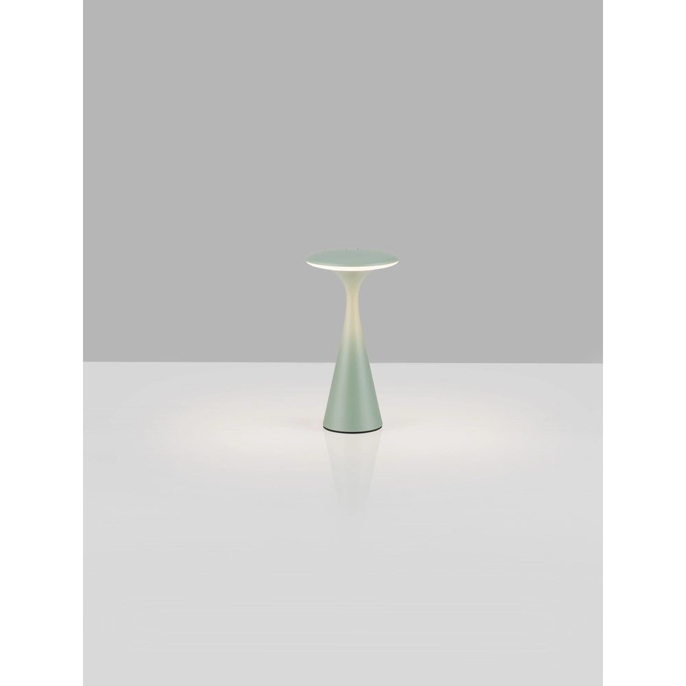 Design-Tischleuchte Grigio grün