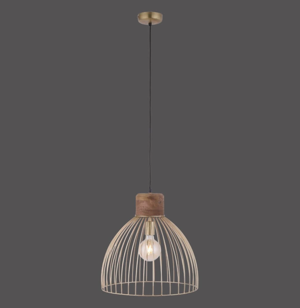 Hängelampe Alami braunes Messing Just Light 4043689976125