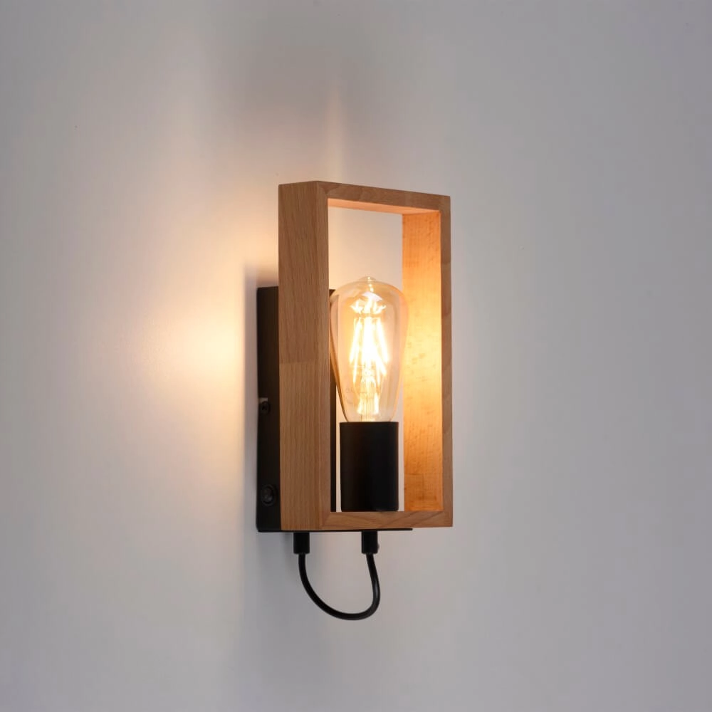 Ländliche Wandlampe Franky 1-Licht Just Light 4043689966454