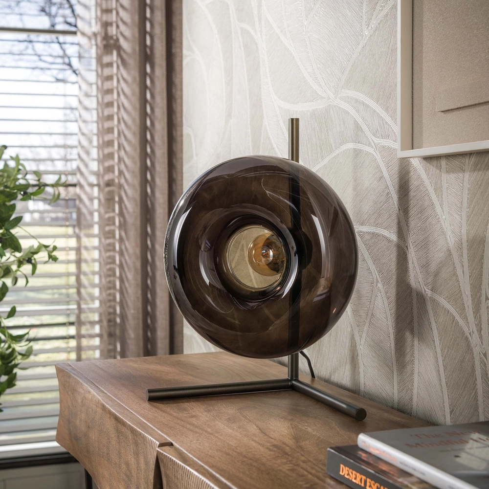 Moderne Tischlampe Soll Sienna Brown Lyora 8716803514690