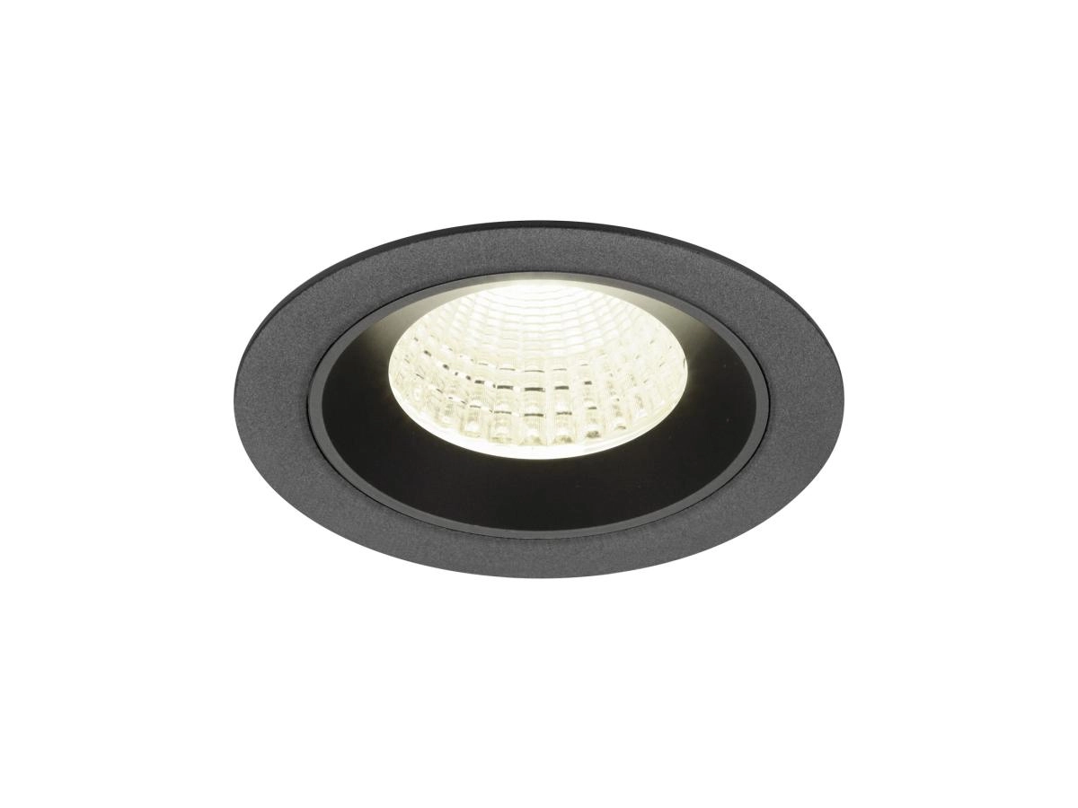 Einbau-Strahler Numinos M schwarz 4000K - 55gr SLV 4024163311175