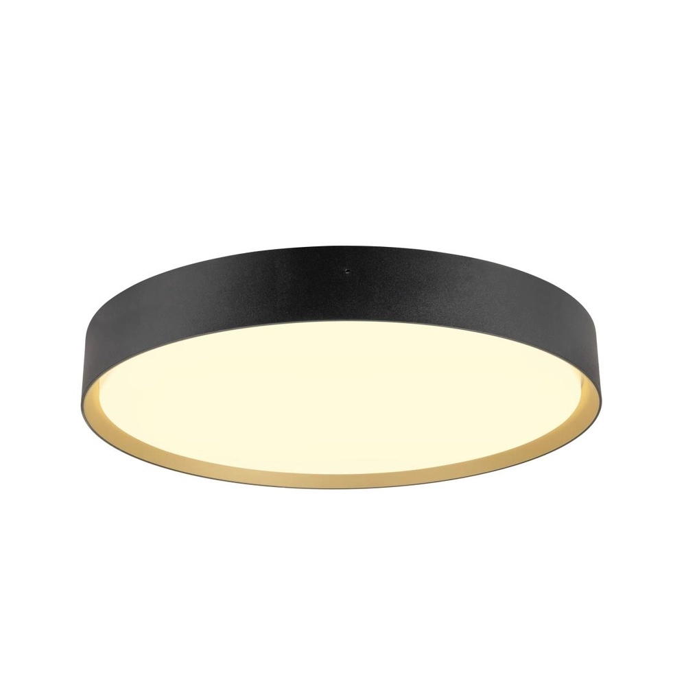 Deckenlampe Decona Ø 42cm schwarz mit gold - 3000K/4000K SLV 4024163302920