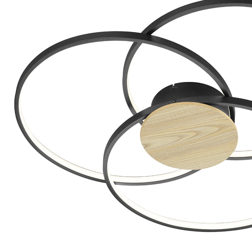 Deckenleuchte Sedona Ø 80 cm Trio 4017807441192