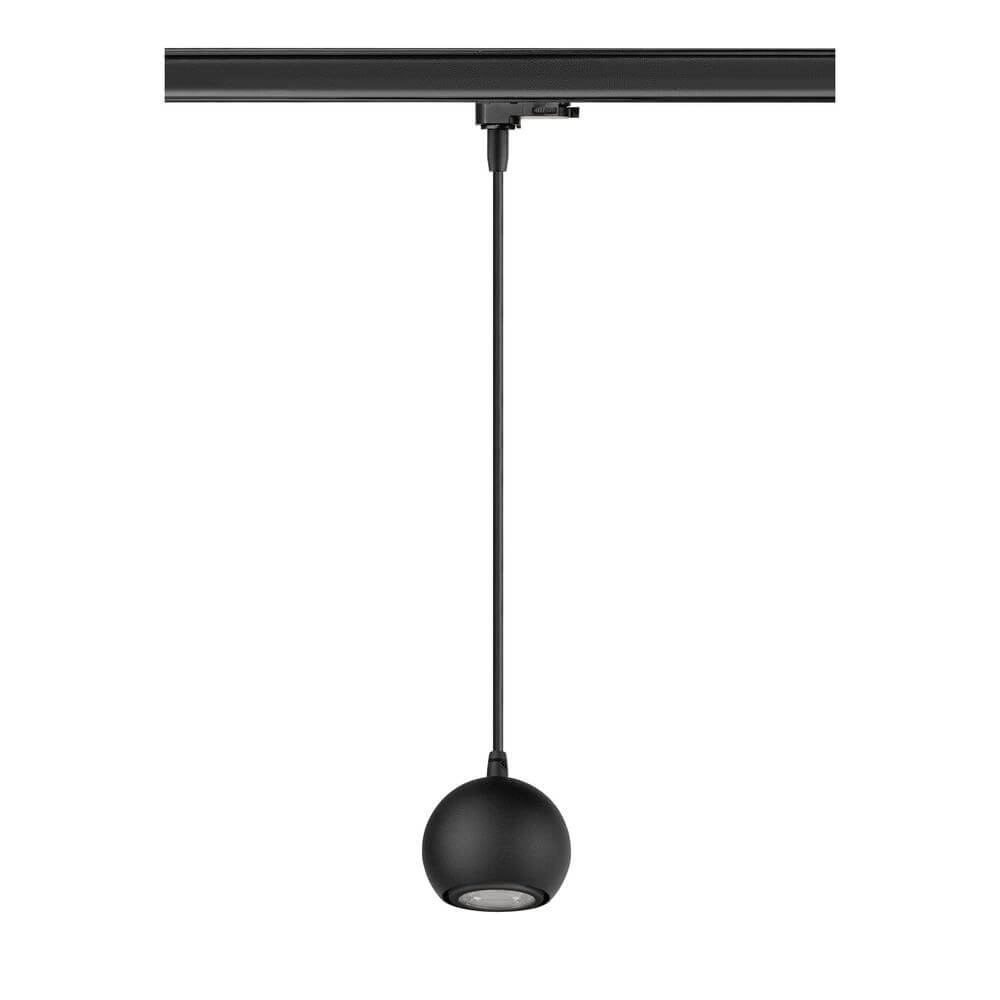 Pendelleuchte für Schiene Light Eye 90 schwarz 3-phasig Ø 9cm SLV 4024163295567