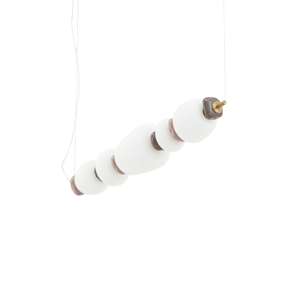 Pendellampe Ceramic Led Keramik und Glas 96 cm Lyora 5903139116992