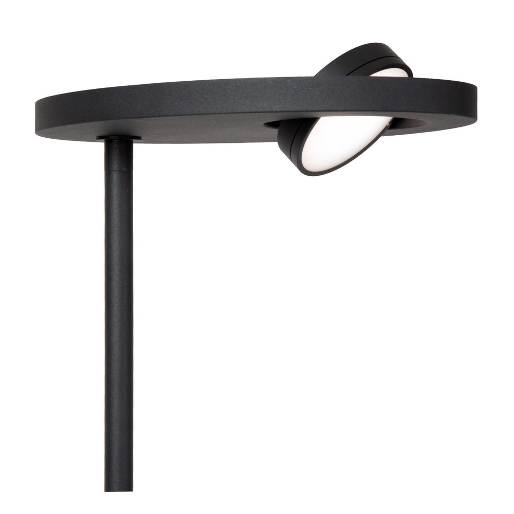 Leselampe Ortolan Schwarz Lucide 5411212032249