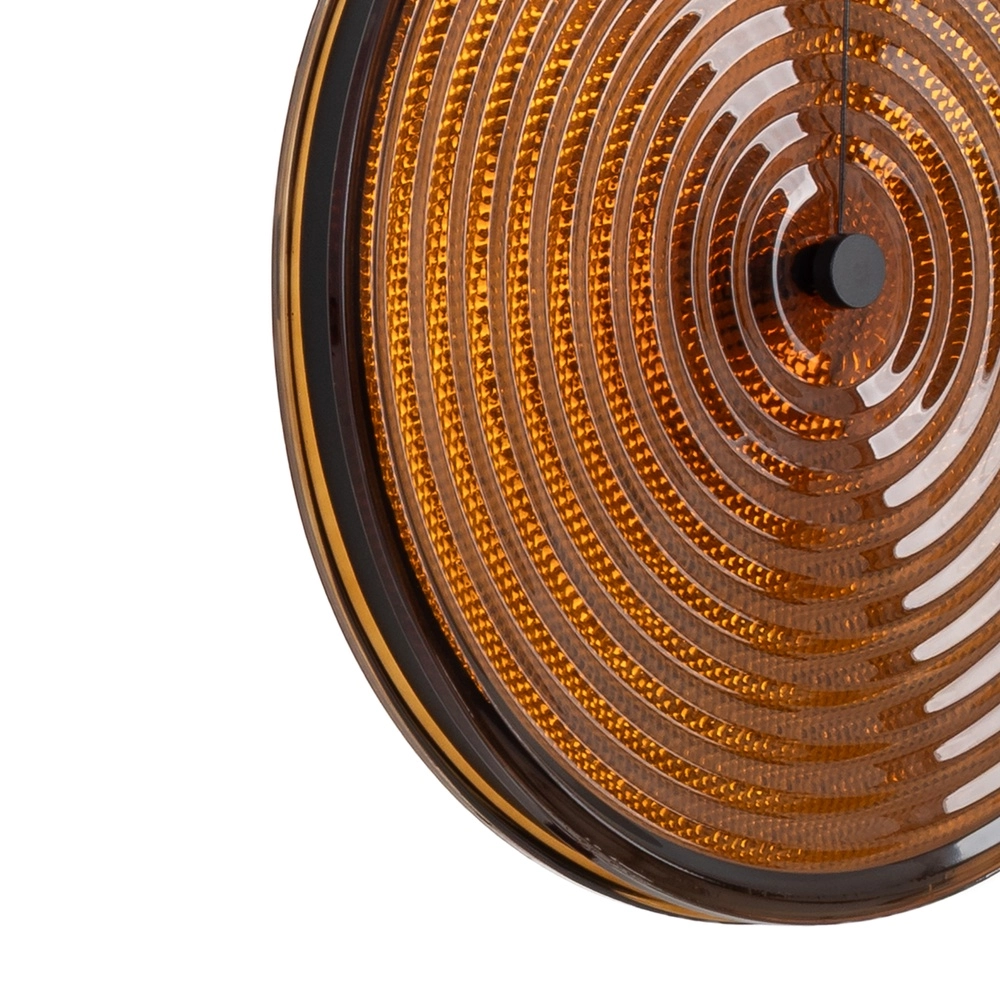 Design-Pendellampe Aura Led Bernsteinglas Lyora 5903139122337