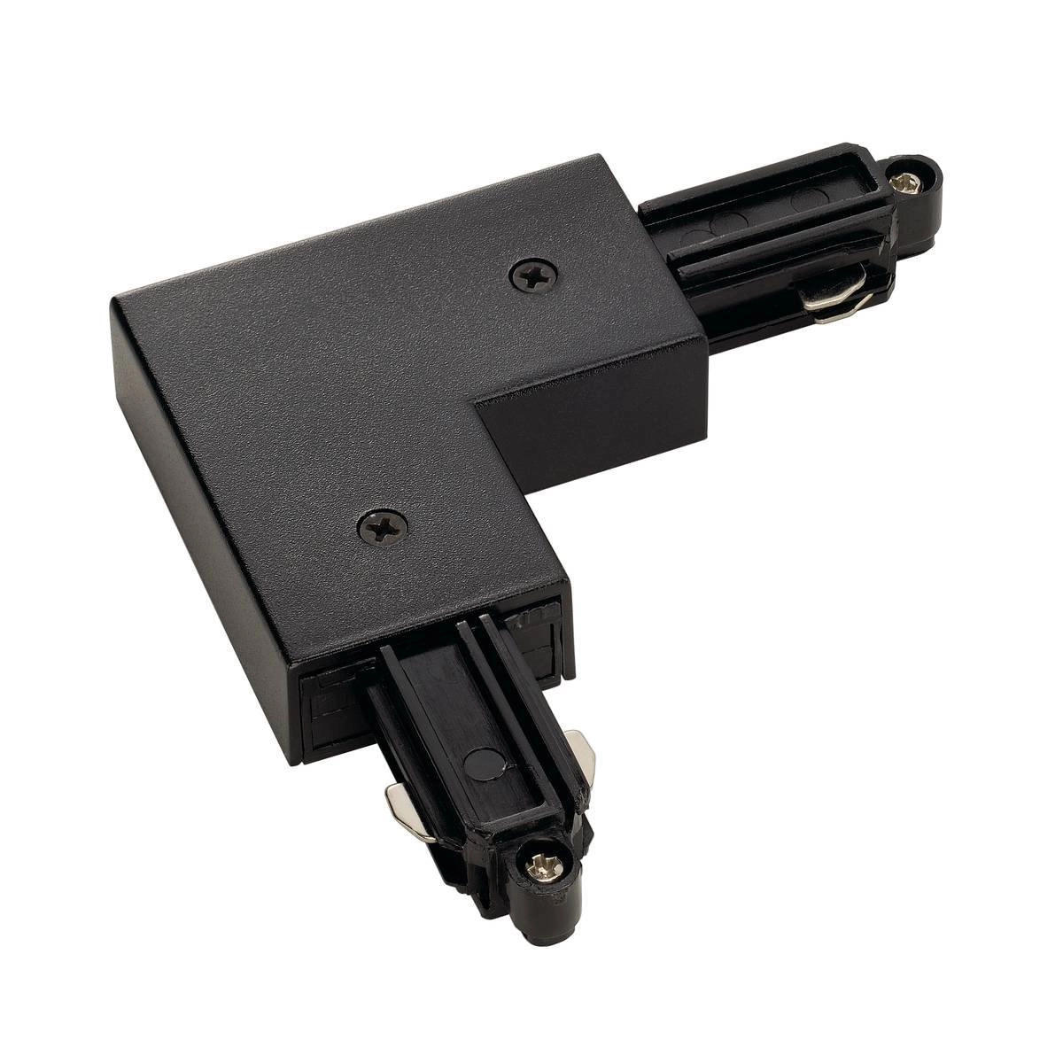 1 Phase L-Connector 2 Eckkonnektor Erde in schwarz