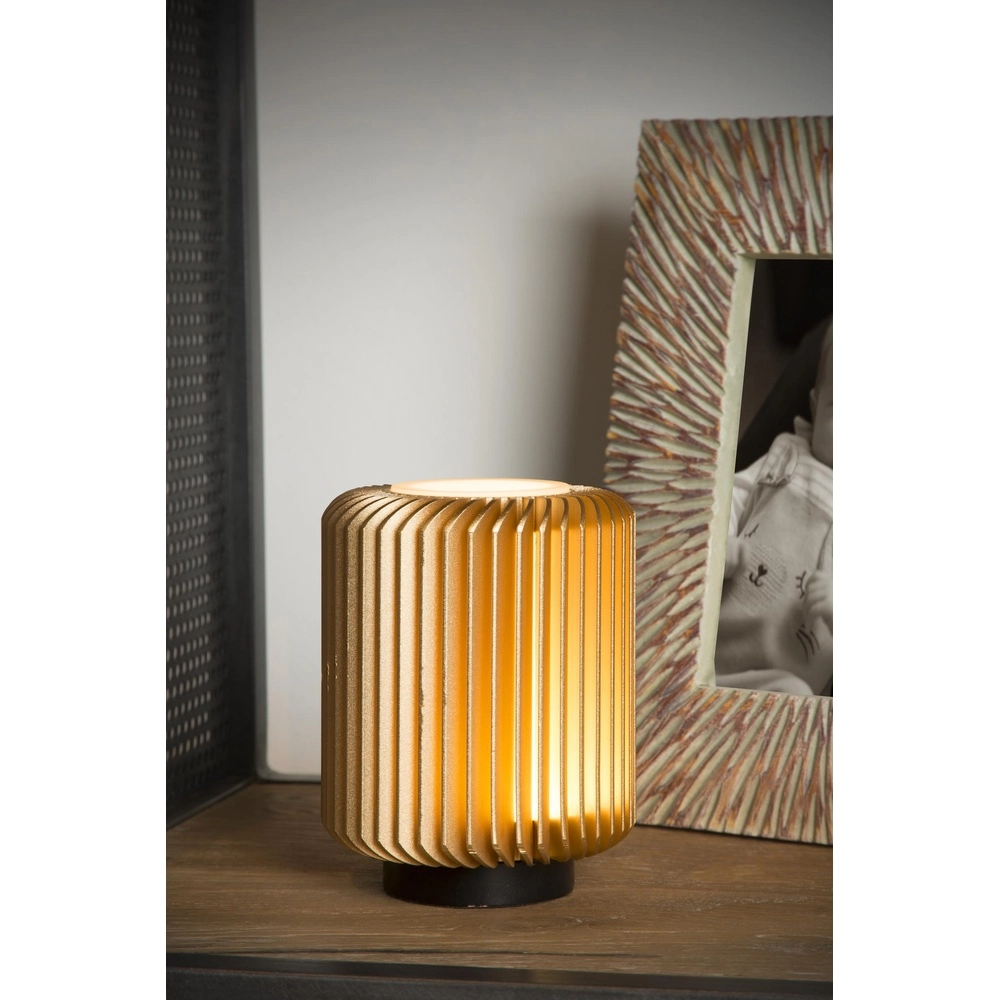 Tischlampe Turbin Gold Lucide 5411212262646