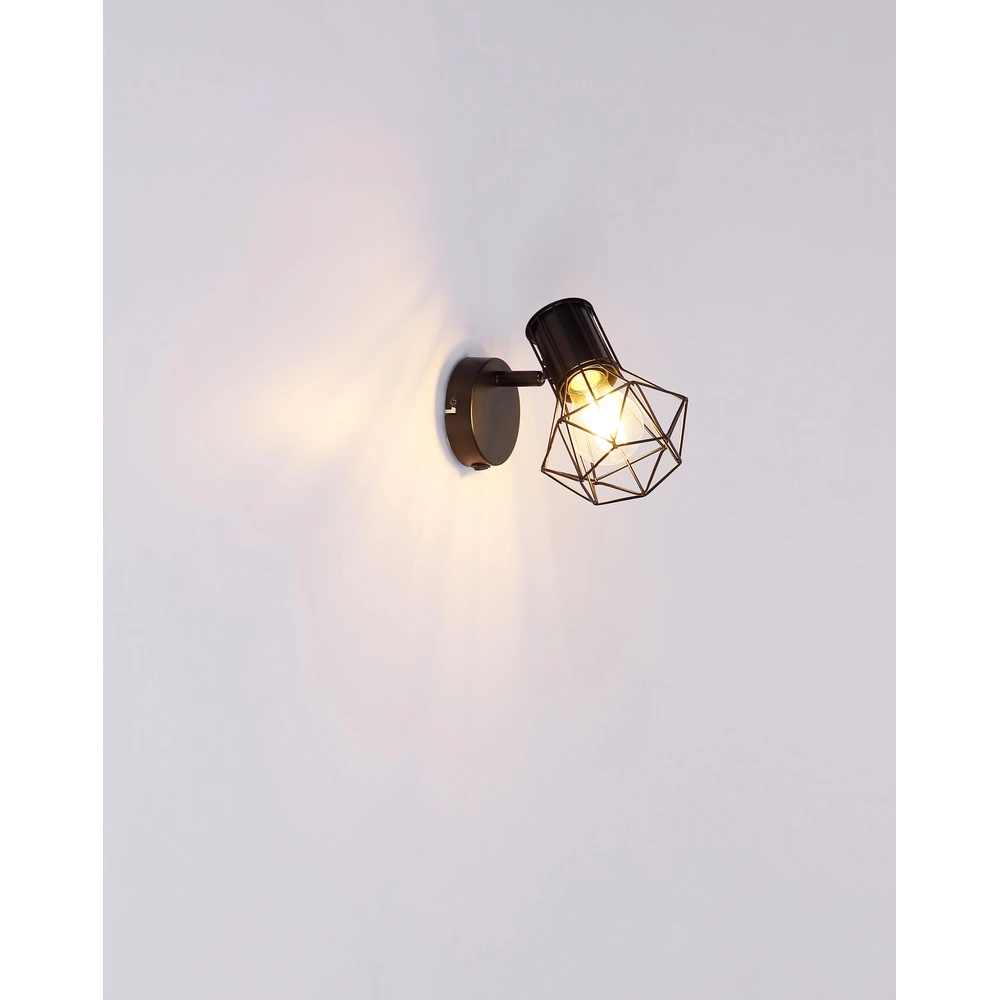 Wandlampe Priska Schwarz Globo 9007371412167