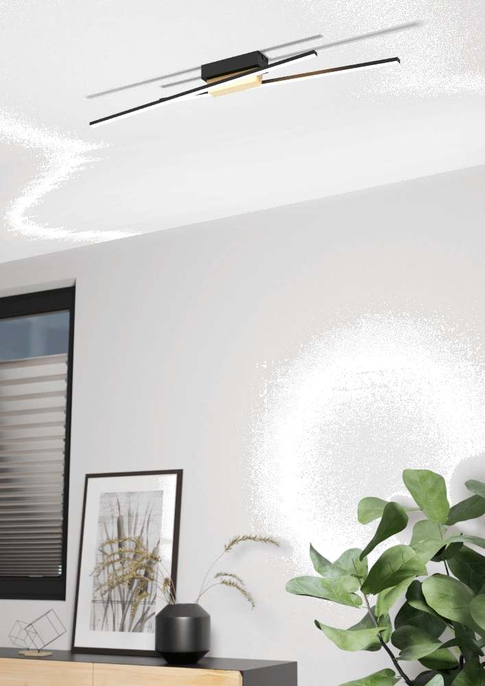 Moderne Deckenleuchte Panagria mit LED Eglo 9008606244232