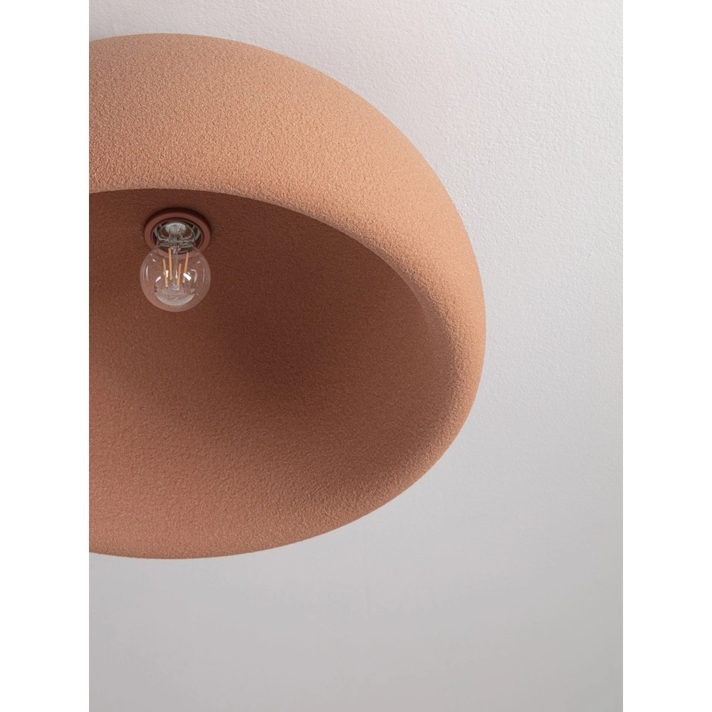 Moderne Deckenlampe Davo Terrakotta Ø 50 cm Lyora 5212017495716