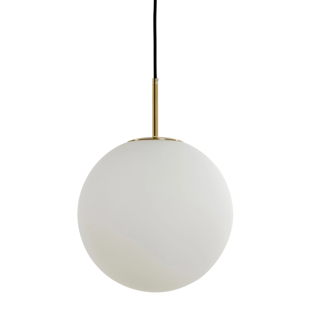 Opalglas-Pendelleuchte Medina Ø 40cm