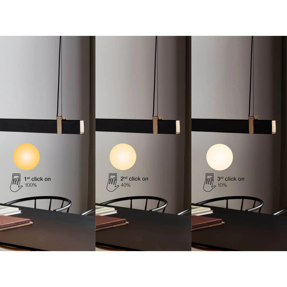 Design-Pendelleuchte Lilt schwarz Nordlux 5704924001505