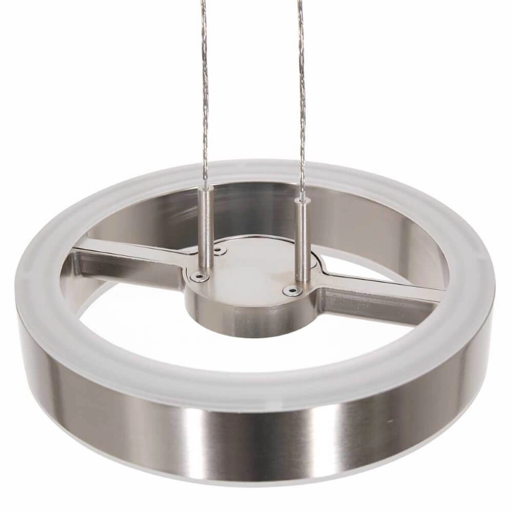 Schlanke LED-Hängelampe Piola Edelstahl Steinhauer 8712746167306