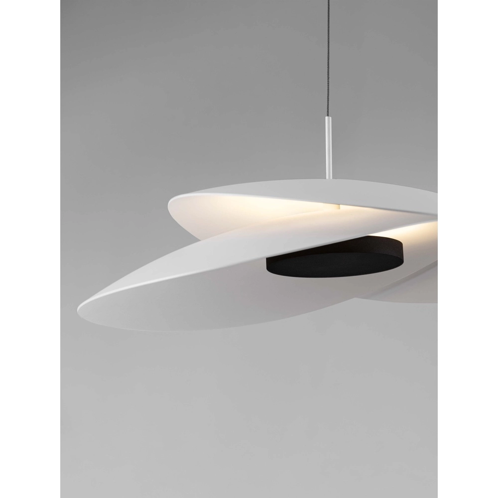 Pendelleuchte Olea Design weiß Ø 48cm Lyora 5212017456960