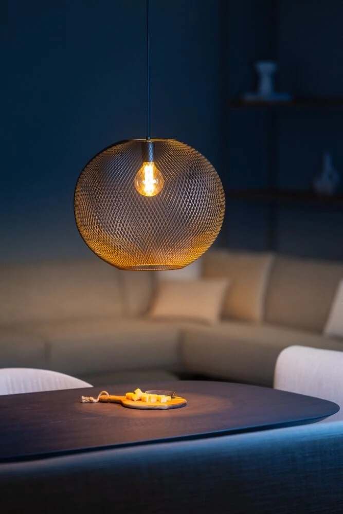 Braune Pendelleuchte Billie Ausführung Ø 40cm ETH 8720195308843