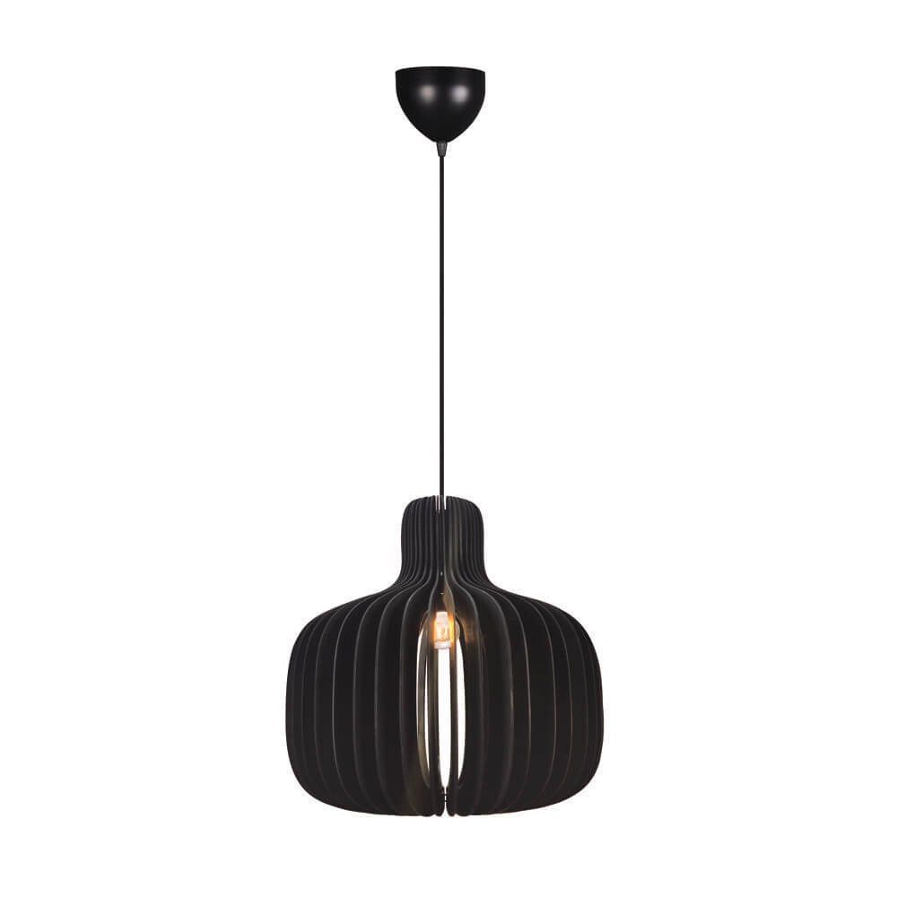 Design-Pendelleuchte Hazo schwarz Ø 43cm