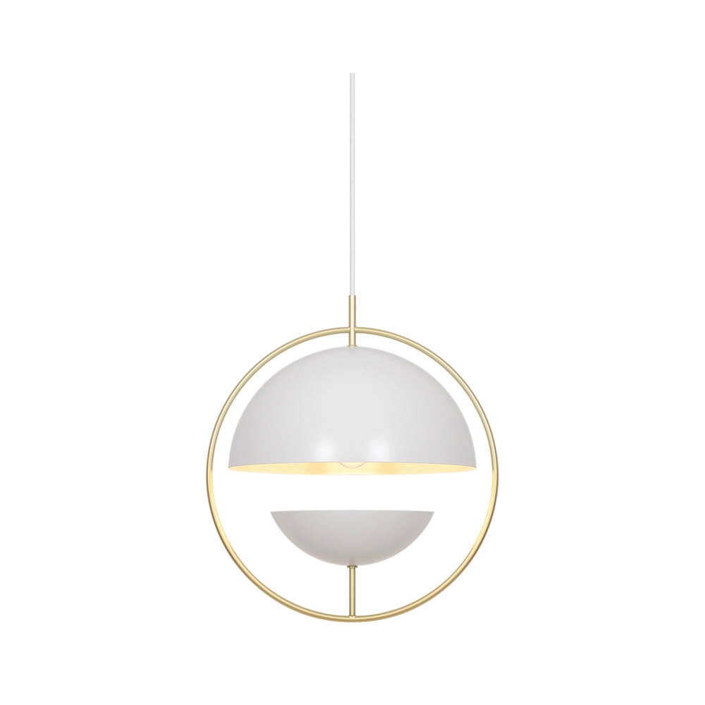 Design-Pendelleuchte Tavia weiß
