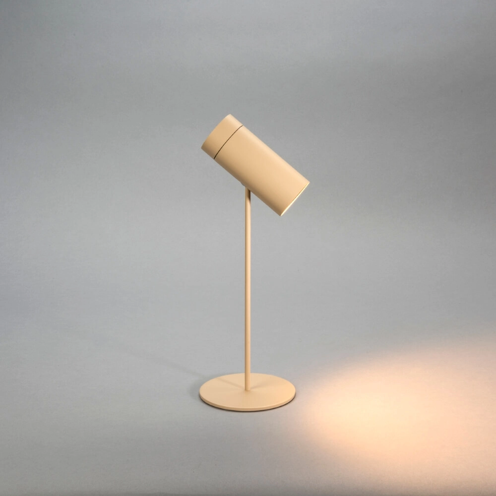 Wiederaufladbare Tischleuchte Multi Sandbraun mit Magnet KonstSmide 7318307844337