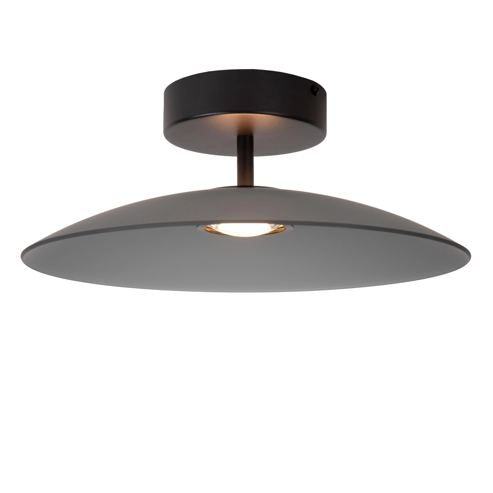 Elegante Deckenlampe Menga Ø 40cm Rauchglas Premium by Lucide 5411212251237