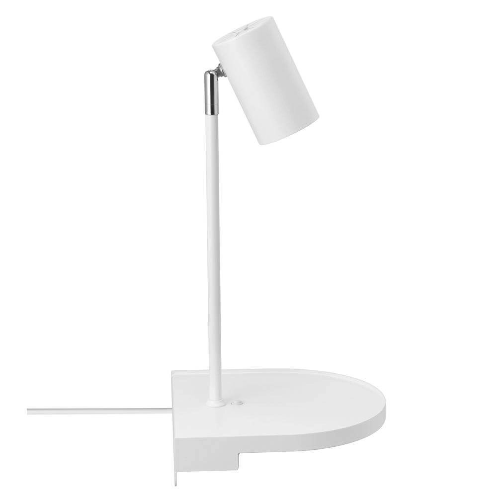 Weiße Wandleuchte Cody mit USB-Anschluss Nordlux 5704924005107