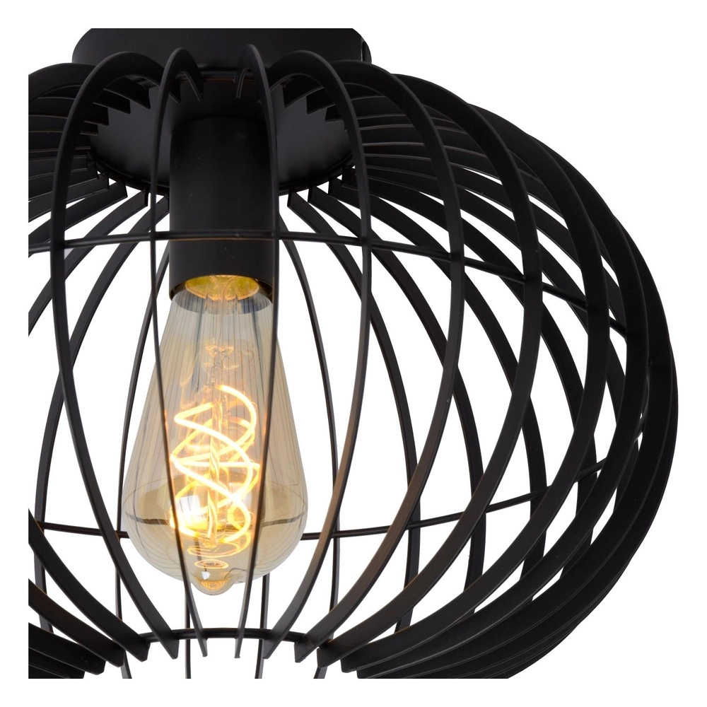 Deckenlampe Reda Ø 32 cm schwarz Lucide 5411212782526