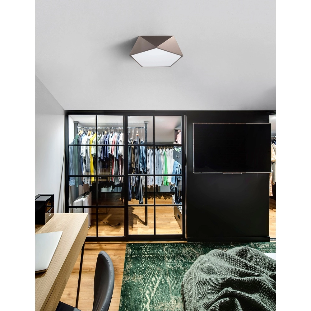Design-Deckenleuchte Darius Kupfer Bronze