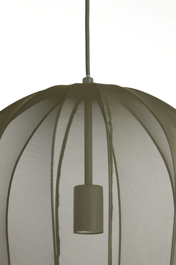 Grüne Pendelleuchte Plumeria Ø 42cm Light & Living 8717807651459