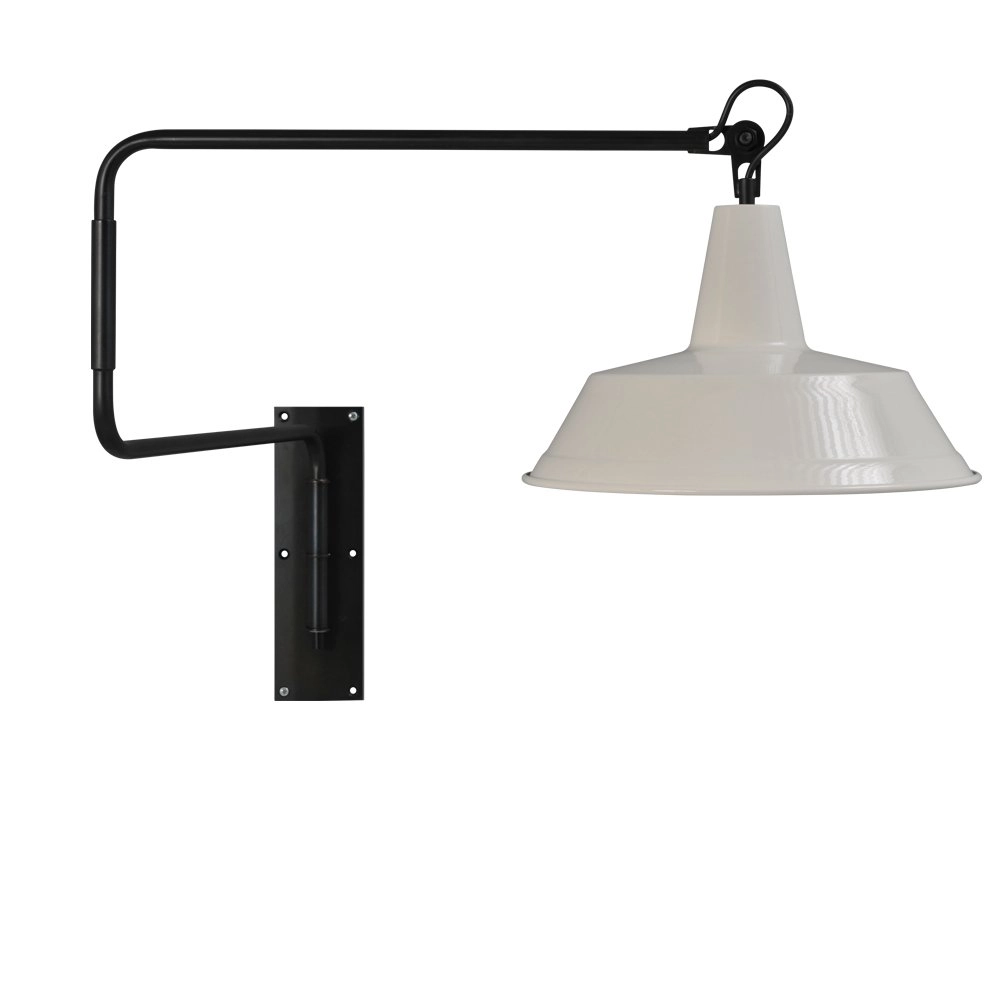 Wand-Leseleuchte Industria 122 cm schwarz mit grau Masterlight 8718121235899