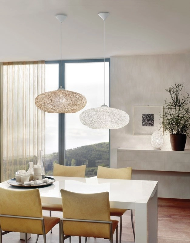 Pendelleuchte Campilo 45 cm weiß Eglo 9002759933739