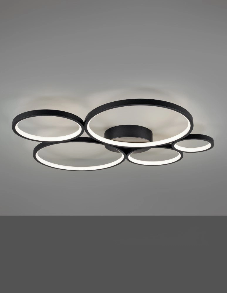 Wandlampe Rondo 5-Ringe Trio 4017807488838
