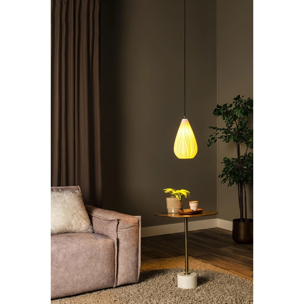 Design-Pendellampe Cinzia weiße Ø 18,3 cm Lucide 5411212135117