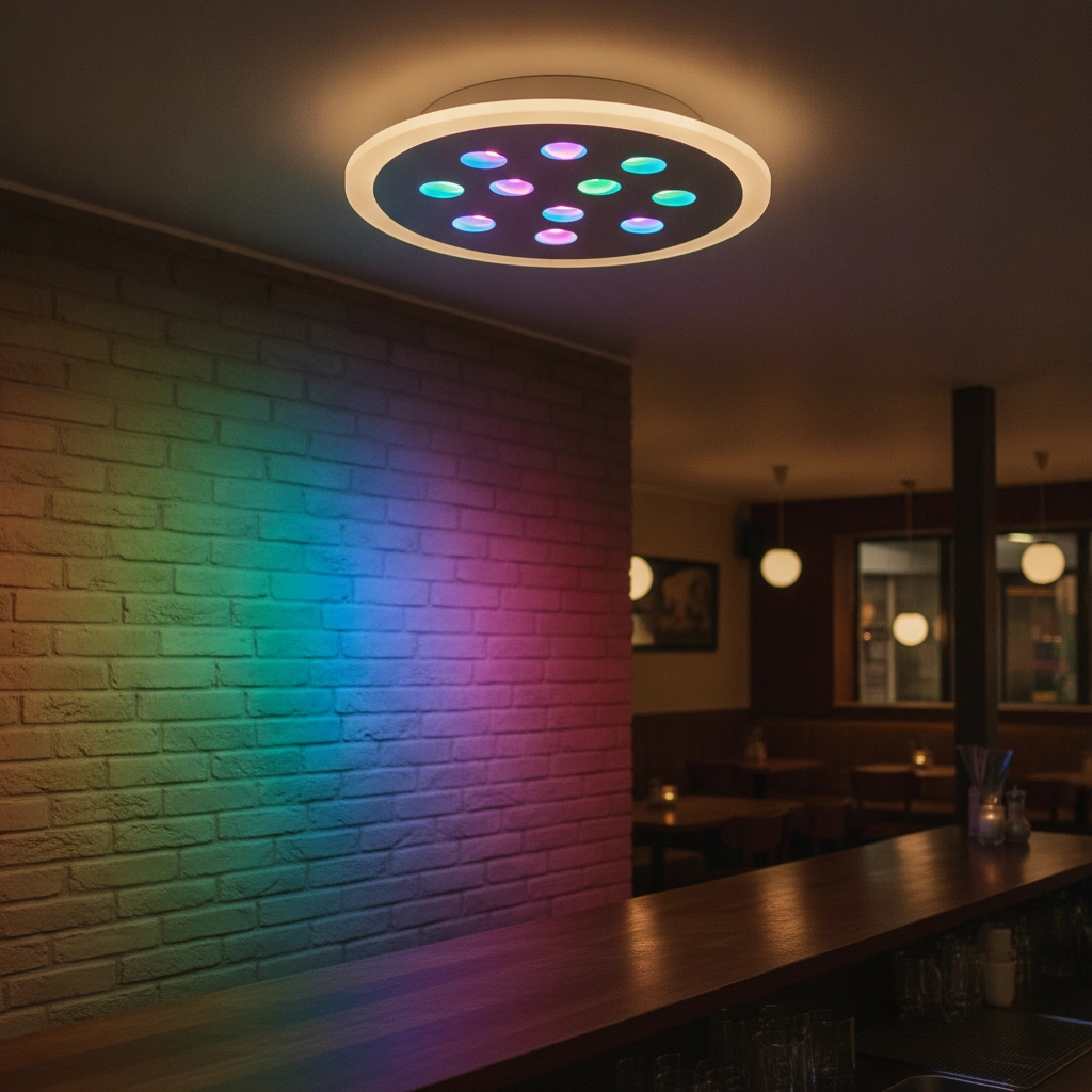 Deckenleuchte Astro Ø 30cm mit RGB-Funktion Lyora 5212017450104