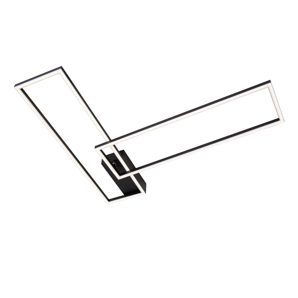 Design-Deckenlampe Arianne Langgestrecktes Schwarz Lucide 5411212530905